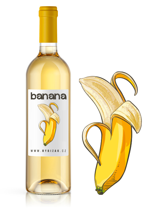 Banana 0,75l  🍌 Banánový špeciál 12% alk.