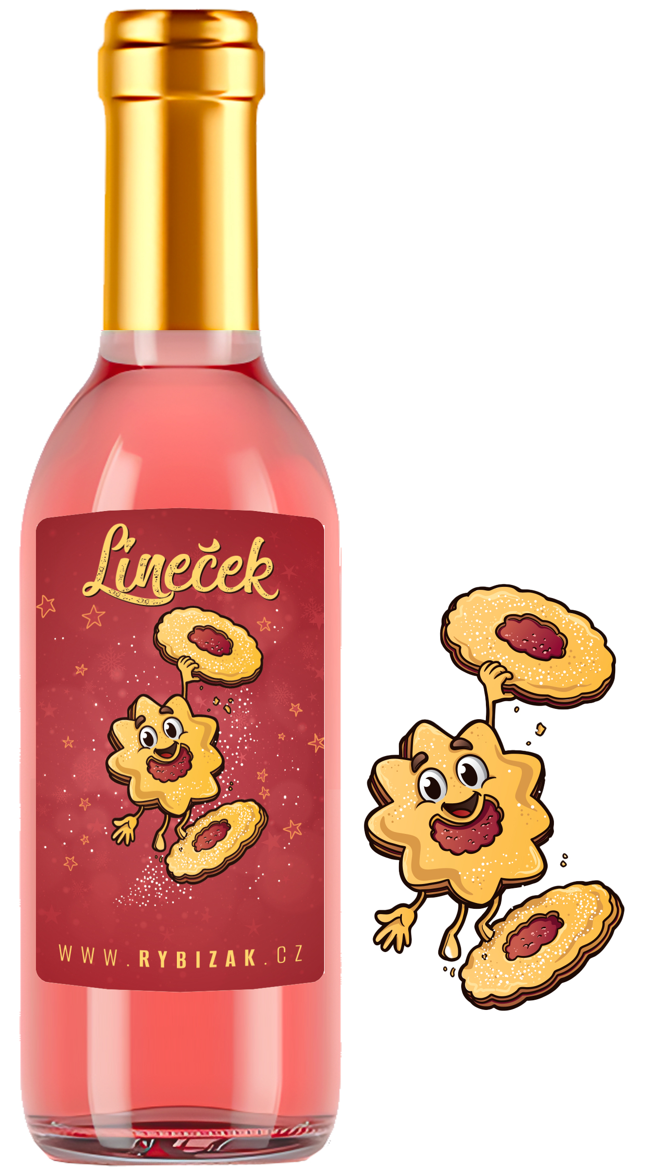 Mini Lineček 0,25l Linecký špeciál s ríbezľami 11% alk.