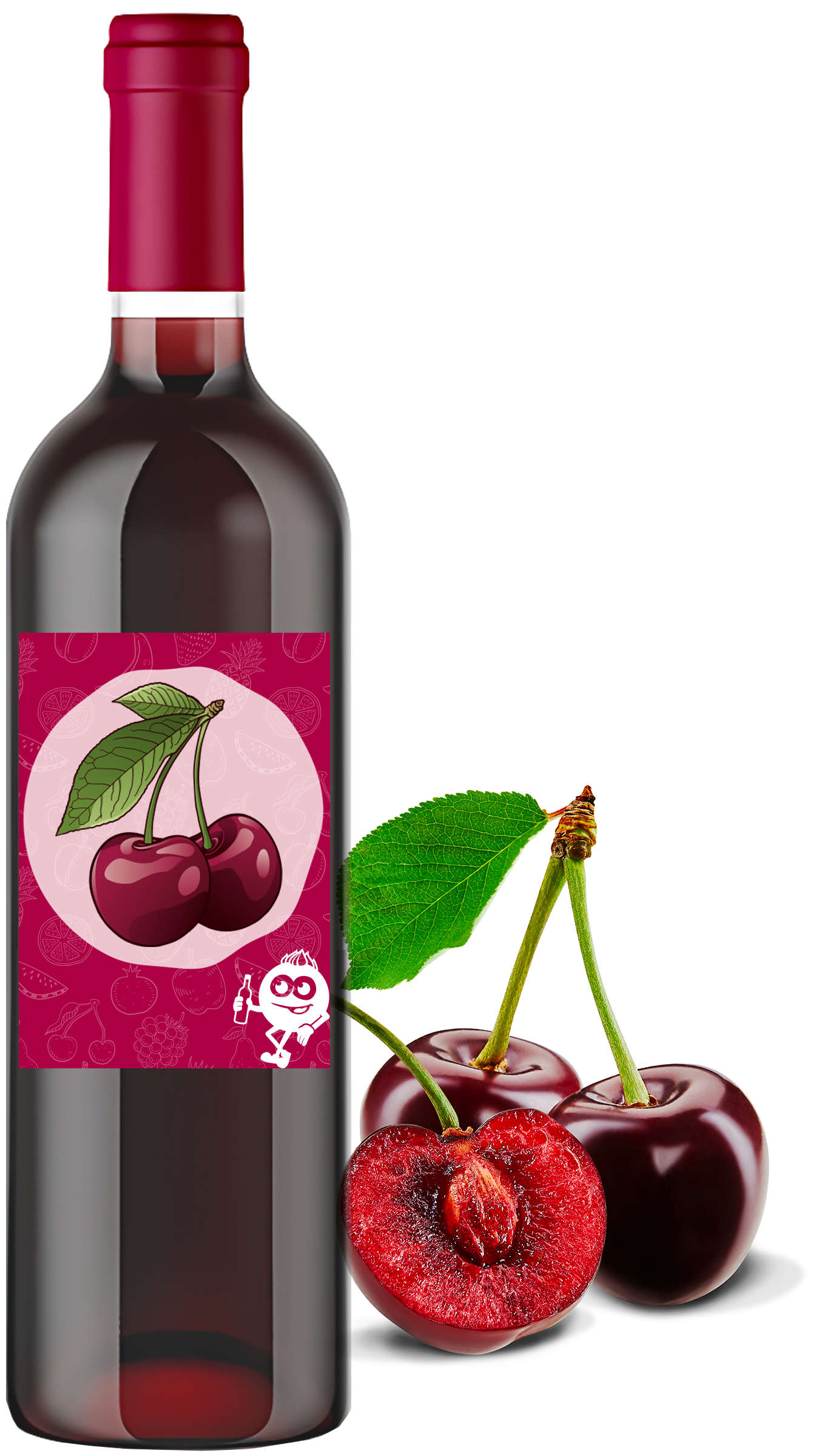 Višňák 0,75l  🍒 z čerstvých višní 11,5% alk.